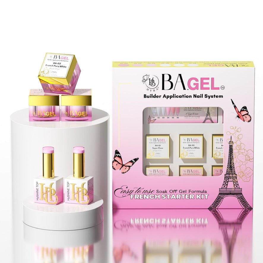 BA.GEL® Builder Gel System - PARIS FRENCH Starter Kit