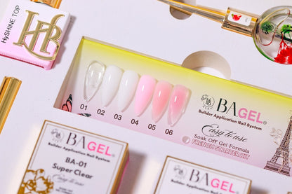 BA.GEL® Builder Gel System - PARIS FRENCH Starter Kit