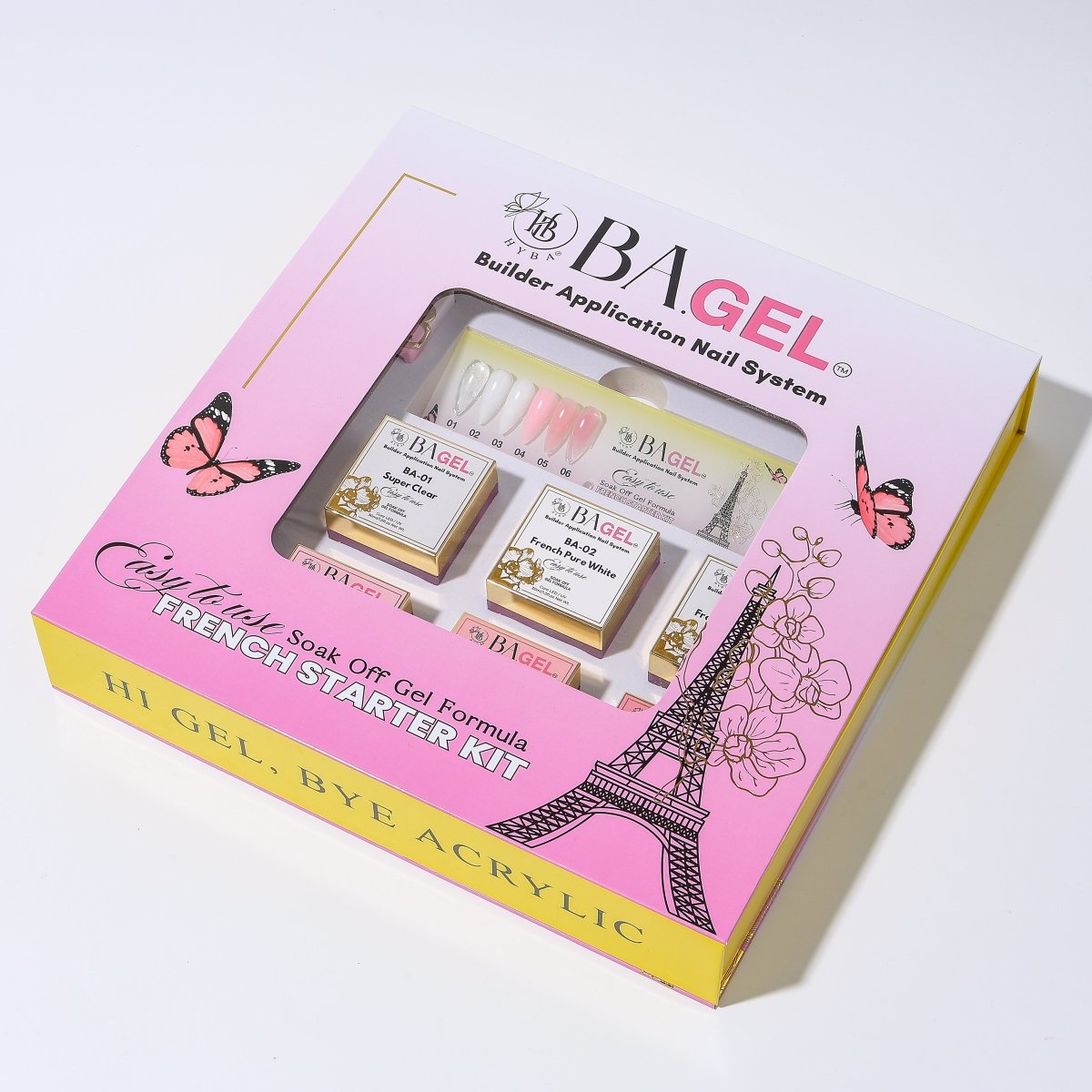 BA.GEL® Builder Gel System - PARIS FRENCH Starter Kit