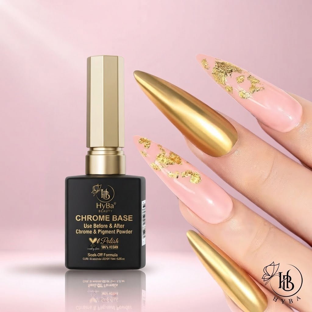 CHROME BASE Gel Polish 15ml - Long-Lasting Retention
