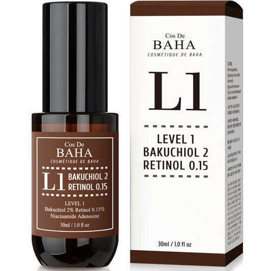 Cos De BAHA L1 Bakuchiol 2% + Retinol 0.15% Serum 30ml