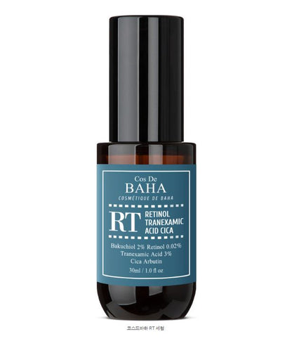 Cos De BAHA RT Retinol 0.02% + Tranexamic Acid & Bakuchiol 2% Serum 30ml