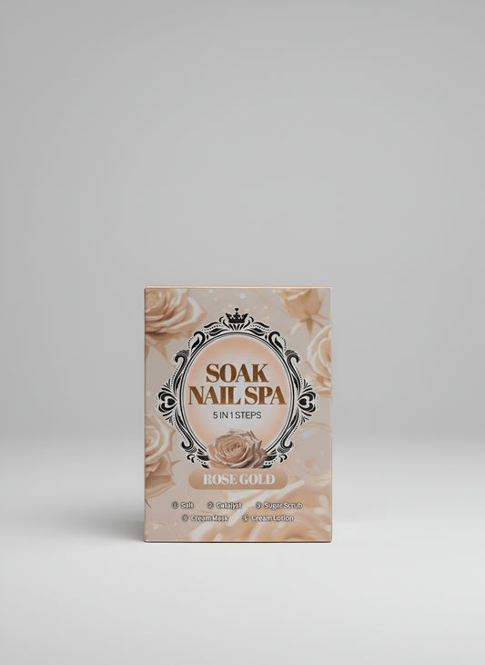 BB COLLAGEN SOAK NAIL SPA 5IN1 - ROSE GOLD