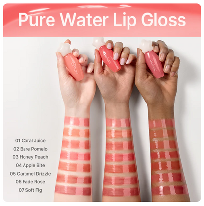 dasique Pure Water Lip Gloss 2.6g (14colors)