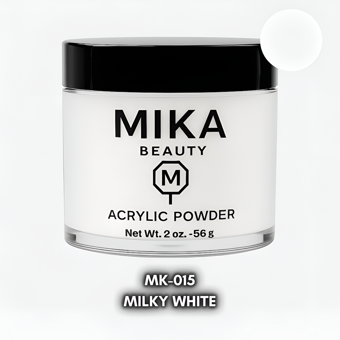 MK COVER ACRYLIC POWDER - MK015 MILKY WHITE