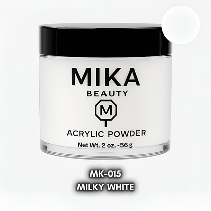 MK COVER ACRYLIC POWDER - MK015 MILKY WHITE