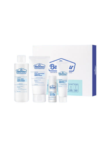 Dr.Belmeur Clarifying Skincare Set (Toner 200ml + Moisturizer 120ml)