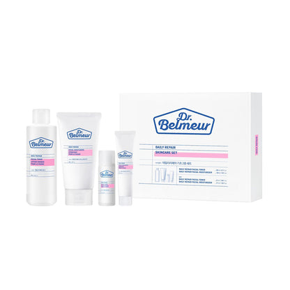 Dr.Belmeur Daily Repair Skincare Set (Toner 200ml + Moisturizer 120ml)