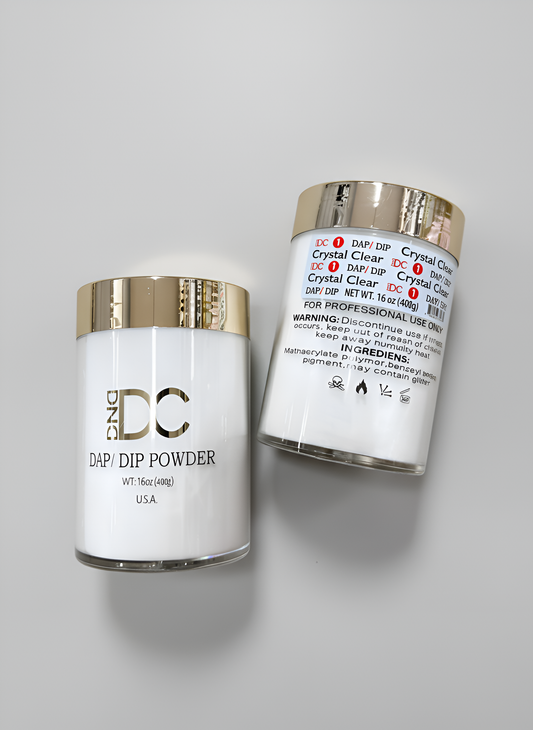 DC DAP DIP POWDER 16OZ. - CRYSTAL CLEAR 1