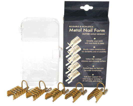METAL NAIL FORM - REUSABLE & NON-STICK