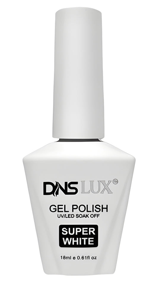 DNS LUX GEL POLISH - SUPER WHITE