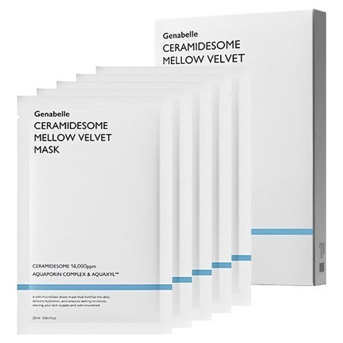 Genabelle Ceramidesome Mellow Velvet Mask 25ml X 5ea
