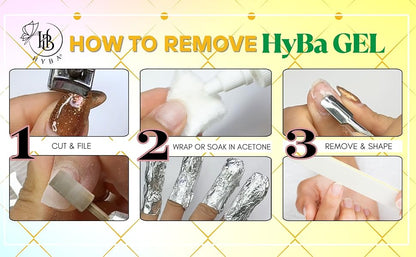Hybrid Gel Professional Nail Polish - HyGEL® 30ml  / #SC12 Apricot Glimmer