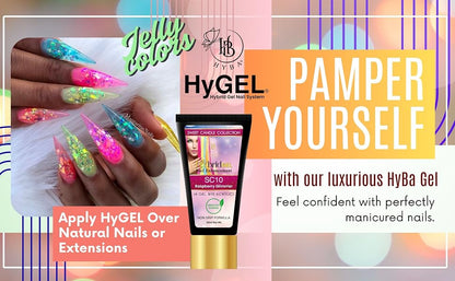 Hybrid Gel Professional Nail Polish - HyGEL® 30ml  / #SC12 Apricot Glimmer