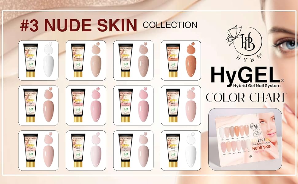 Hybrid Gel Professional Nail Polish - HyGEL® 60ml / #NS03 Sandy Glitter