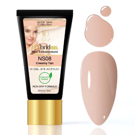 Hybrid Gel Professional Nail Polish - HyGEL® 60ml / #NS08 Creamy Tan