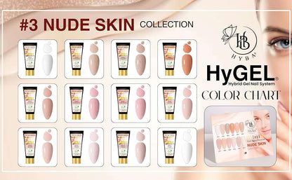 Hybrid Gel Professional Nail Polish - HyGEL® 60ml / #NS10 Pale Nude