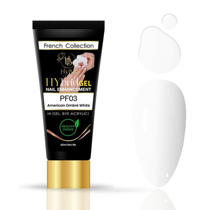 Hybrid Gel Professional Nail Polish - HyGEL 60ml / #PF03 American Ombre White
