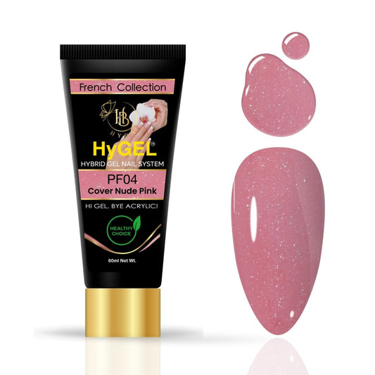 Hybrid Gel Professional Nail Polish - HyGEL 60ml / #PF04 Cover Nude Pink