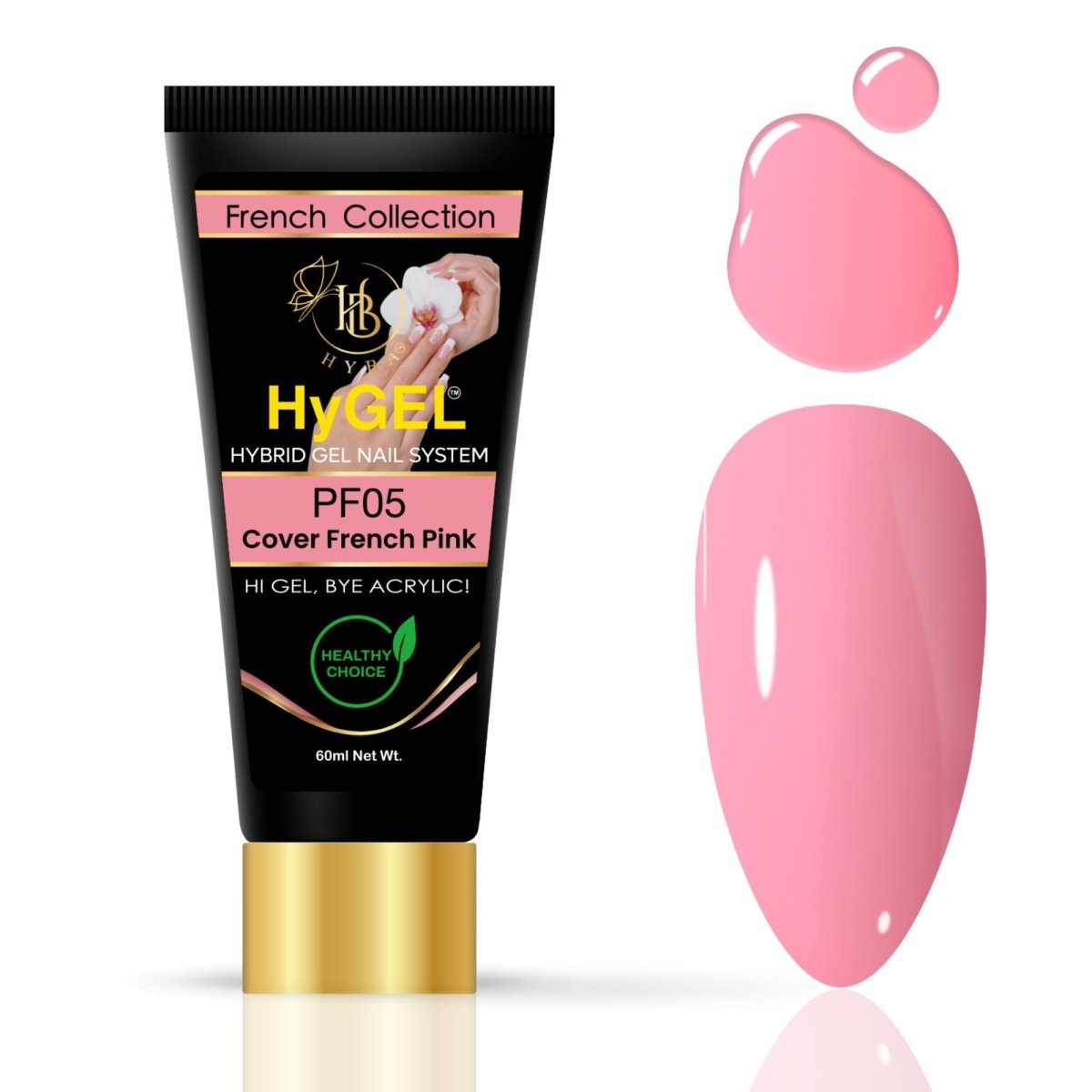 Hybrid Gel Professional Nail Polish - HyGEL 60ml / #PF05 Cover French Pink