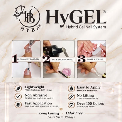 Hybrid Gel Professional Nail Polish - HyGEL 60ml / #PF03 American Ombre White