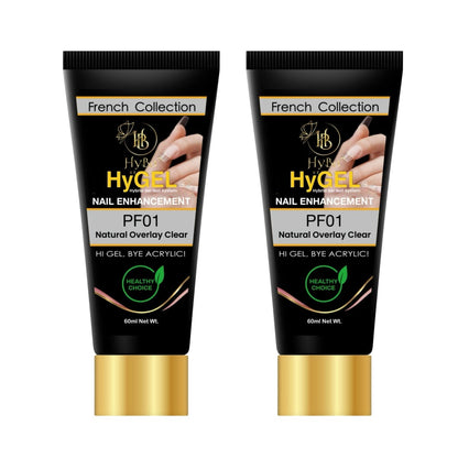 Hybrid Gel - HyGEL 60ml / #PF01 Natural Clear Overlay