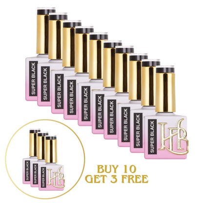 SUPER BLACK Gel Polish - 20ML Single Bottle Listing