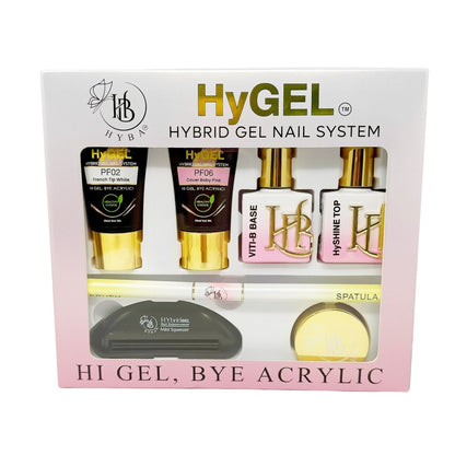HyGEL® Hybrid DIY Home or Professional Gel Nail System - Ready Kit #2