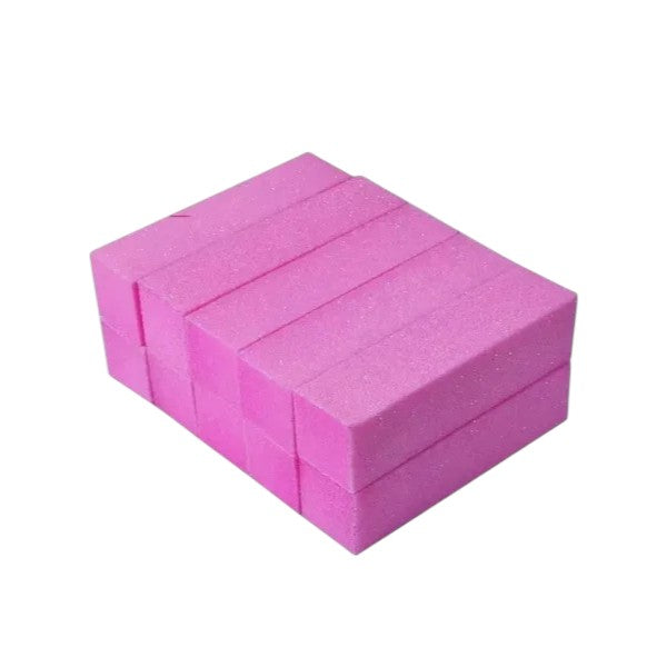 TheNailGoatCo 50 PCS Nail Buffing Blocks, 100/180 Grit Manicure & Pedicure Tools for Nail Care