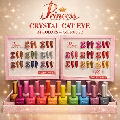 IPRINCESS CRYSTAL CAT EYE COLLECTION 2 - 24 COLOR