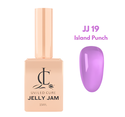 JELLY JAM TRANSPARENT GEL - SET 20 COLORS