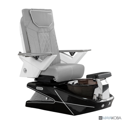 GREY - GEOM II PEDICURE SPA WITH FX CHAIR TOP