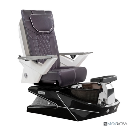 CHOCOLATE - GEOM II PEDICURE SPA WITH FX CHAIR TOP