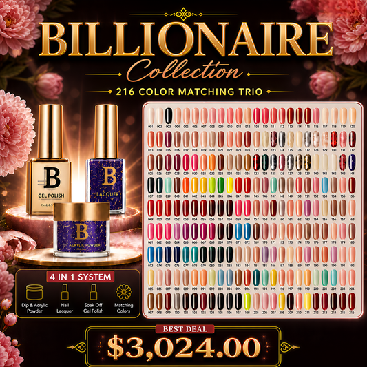 Billionaire Matching Trio 4-in-1 Collection - 216 Colors
