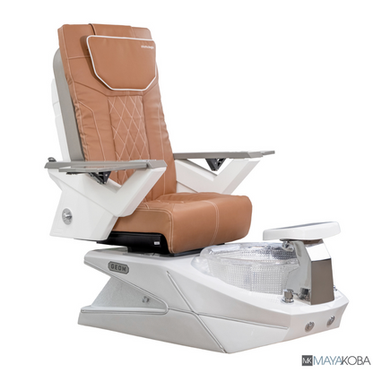 CAPPUCCINO - GEOM II PEDICURE SPA WITH FX CHAIR TOP
