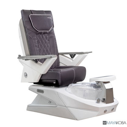 CHOCOLATE - GEOM II PEDICURE SPA WITH FX CHAIR TOP