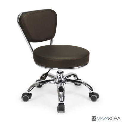 WHITE BASE WITH GREY BOWL - GEOM I PEDICURE SPA WITH FX CHAIR TOP