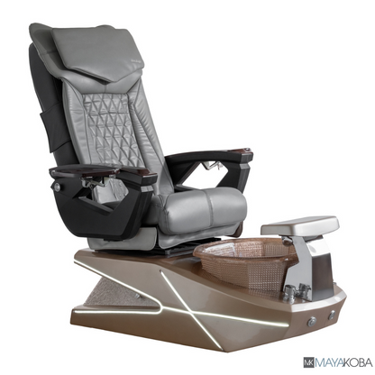 CHAMPAGNE BASE - GEOM II PEDICURE SPA WITH LX CHAIR TOP