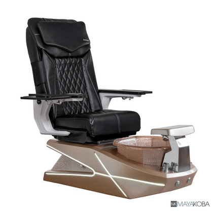 CHAMPAGNE BASE - GEOM II PEDICURE SPA WITH DX CHAIR TOP