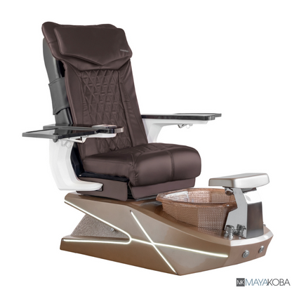 CHAMPAGNE BASE - GEOM II PEDICURE SPA WITH DX CHAIR TOP