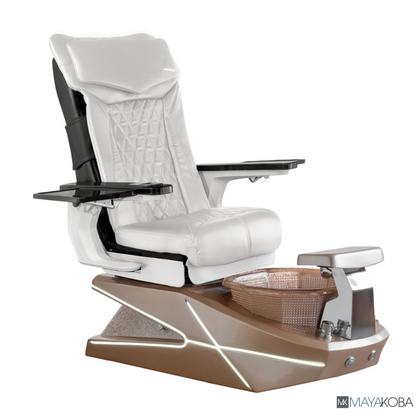 CHAMPAGNE BASE - GEOM II PEDICURE SPA WITH DX CHAIR TOP
