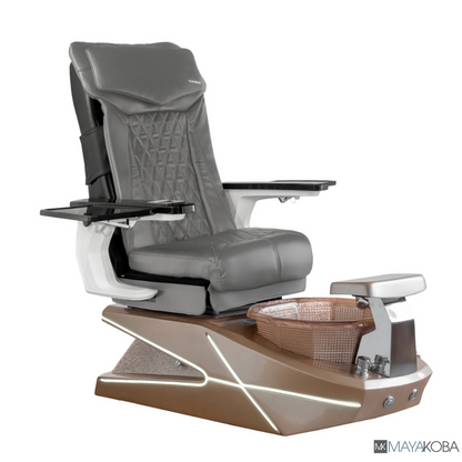 CHAMPAGNE BASE - GEOM II PEDICURE SPA WITH DX CHAIR TOP