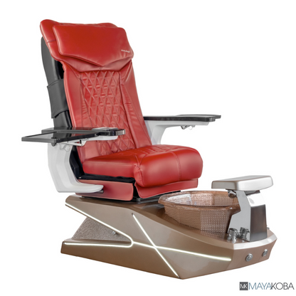 CHAMPAGNE BASE - GEOM II PEDICURE SPA WITH DX CHAIR TOP