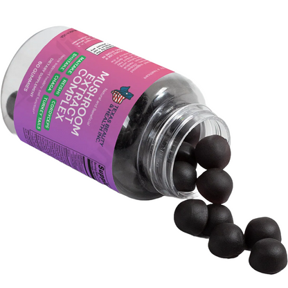 MindFuel Mushroom Gummies | 10X Fruiting Body Extract Blend | Daily Wellness Supplement