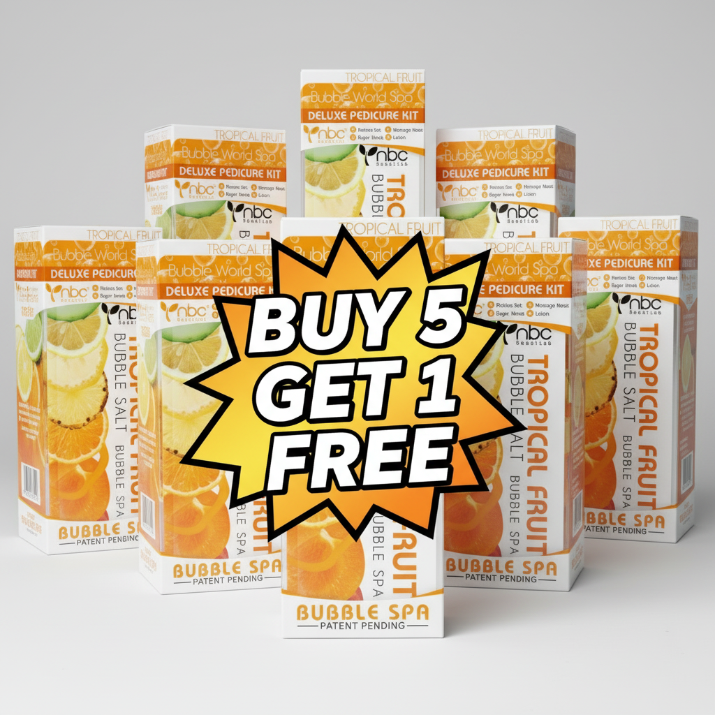 NBC 4-IN-1 BUBBLE WORLD SPA - TROPICAL FRUIT