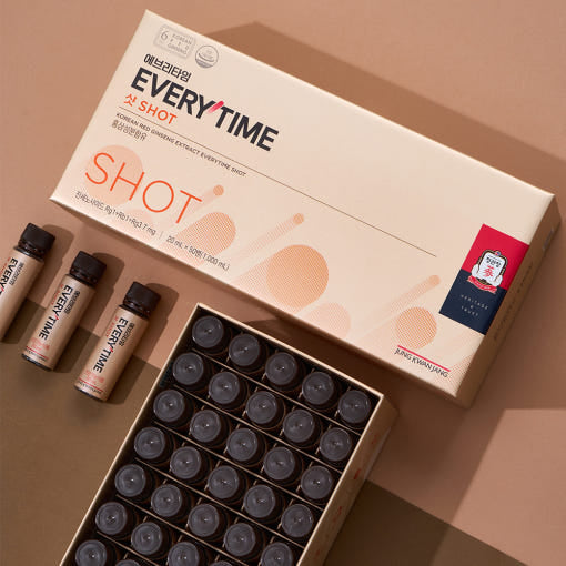 [Jung Kwan Jang] Korean Red Ginseng Extract EVERY TIME SHOT 20ml*50ea