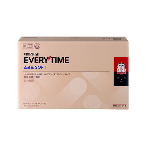 [Jung Kwan Jang] Korean Red Ginseng Extract EveryTime Soft 10mg*50Packs