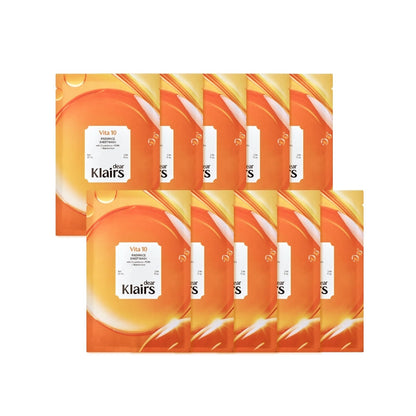 KLAIRS Vita 10 Radiance Sheet Mask Set 25ml X 10ea