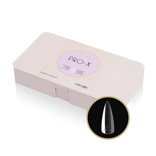 PRO-X SOFT GEL NAIL TIPS 09 - LONG NATURAL STILETTO