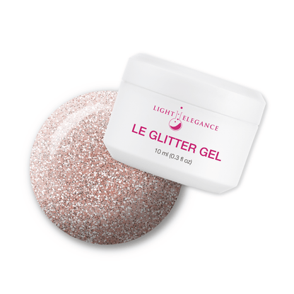 Light Elegance Glitter Gel - Nudie